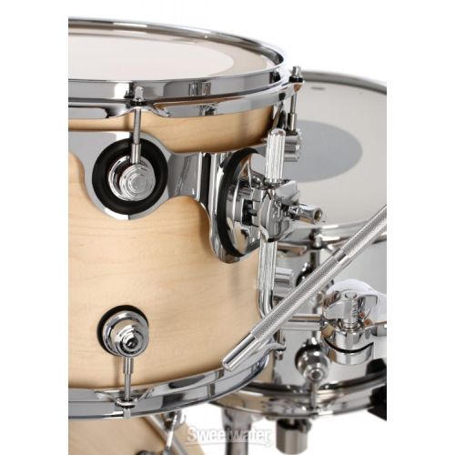  DW Performance Series 3-piece Shell Pack with 24 inch Bass Drum - Natural Satin Oil