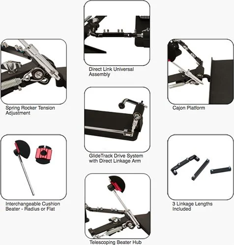  DW DWCP5000CJDL Direct Linkage Cajon Pedal