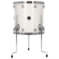 DW Performance Series Floor Tom - 16 x 16 inch - White Marine FinishPly