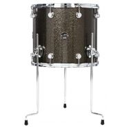 DW Performance Series Floor Tom - 14 x 16 inch - Pewter Sparkle FinishPly