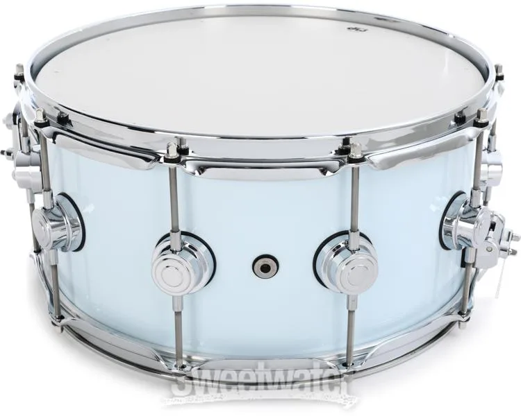  DW Collector's Series Lacquer Snare Drum - 6.5 x 14-inch - Faded Sky