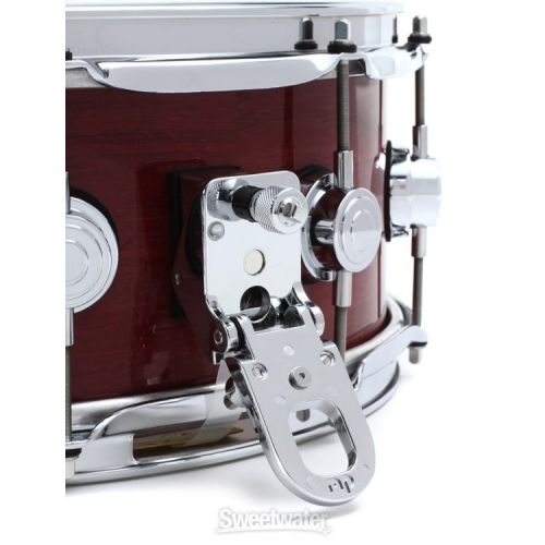  DW Collector's Purpleheart Wood Snare Drum - 5.5 x 14 inch - Natural Lacquer