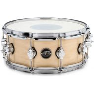 DW Performance Series Snare Drum - 5.5 x 14 inch - Natural Lacquer Demo