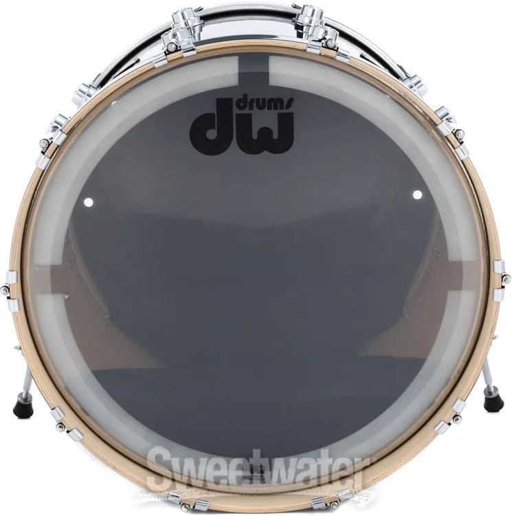  DW Collector's Series FinishPly 5-piece Shell Pack - Black Velvet Demo