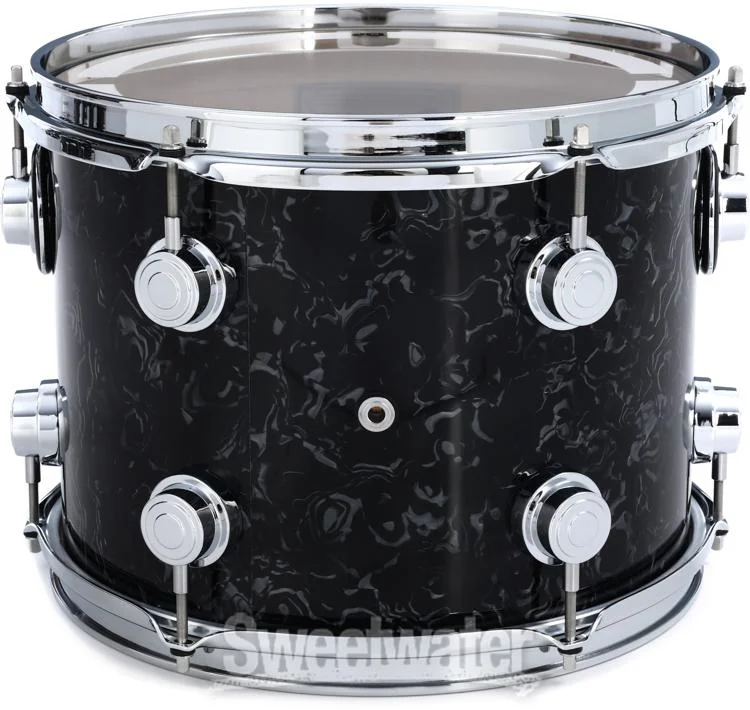  DW Collector's Series FinishPly 5-piece Shell Pack - Black Velvet Demo