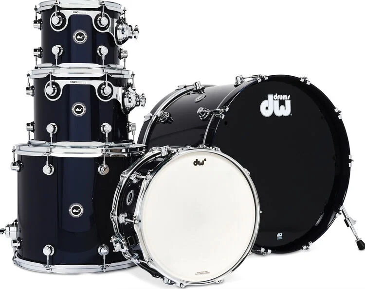  DW DWe 5-piece Shell Pack - Midnight Blue Metallic