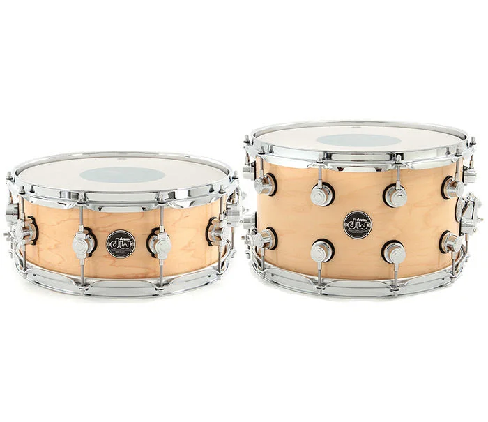  DW Performance Series Snare Drum - 8 x 14-inch - Satin Sea Foam - Sweetwater Exclusive