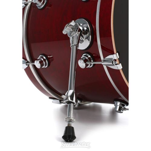  DW Performance Series Bass Drum - 14 x 18 inch - Cherry Stain Lacquer