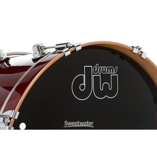 DW Performance Series Bass Drum - 14 x 18 inch - Cherry Stain Lacquer