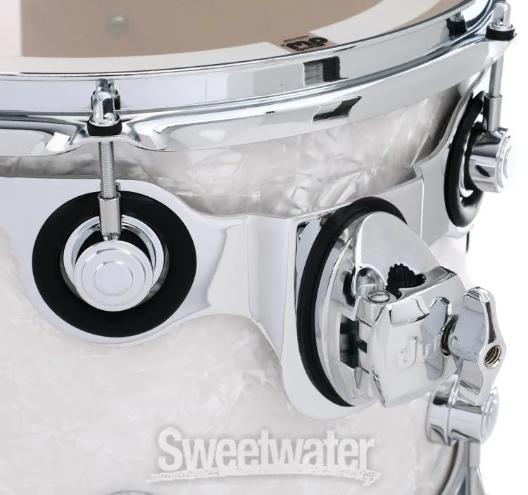  DW Performance Series Mounted Tom - 9 x 12 inch - White Marine FinishPly