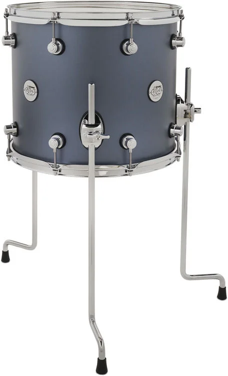  DW Design Series Floor Tom - 12 x 14 inch - Blue Slate