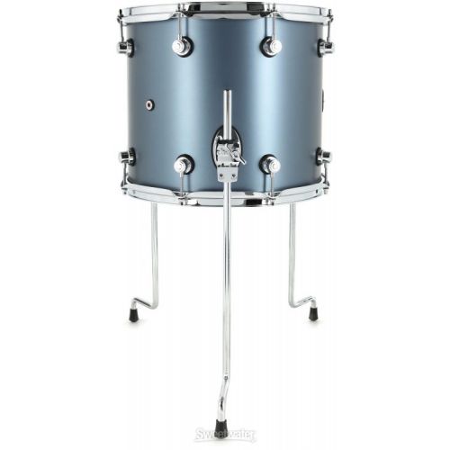  DW Design Series Floor Tom - 12 x 14 inch - Blue Slate