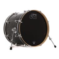 DW Performance Series Bass Drum - 16 x 20 inch - Black Diamond FinishPly