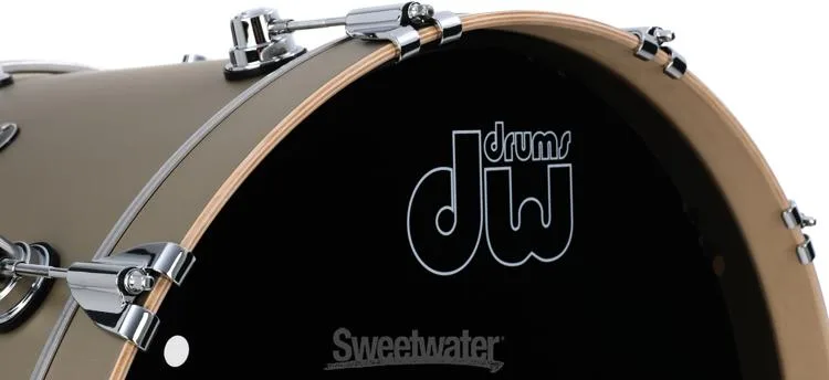  DW Performance Series Bass Drum - 18 x 22-inch - Gold Mist