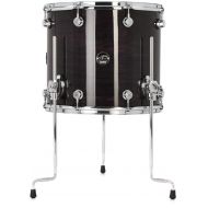 DW Performance Series Floor Tom - 14 x 16 inch - Ebony Stain Lacquer