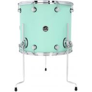 DW Performance Series Floor Tom - 16 x 18 inch - Satin Sea Foam - Sweetwater Exclusive