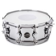 DW Performance Series Steel 5.5 x 14-inch Snare Drum - Polished