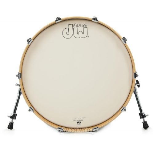  DW Design Series Bass Drum - 18 x 22-inch - Blue Slate
