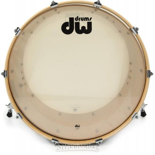  DW Design Series Bass Drum - 18 x 22-inch - Blue Slate