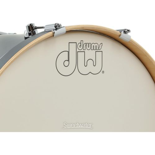  DW Design Series Bass Drum - 18 x 22-inch - Blue Slate