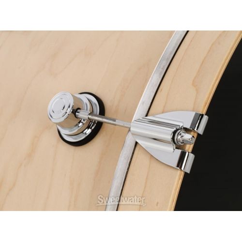  DW Performance Series Bass Drum - 18 x 24 inch - Natural Satin Oil - Sweetwater Exclusive