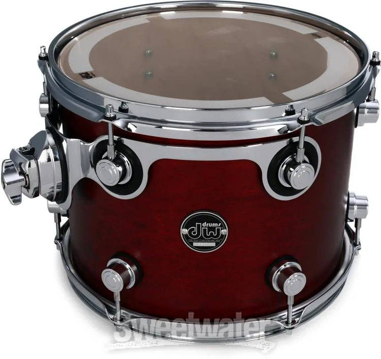  DW Performance Series Mounted Tom - 9 x 12 inch - Tobacco Stain