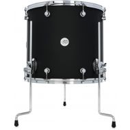 DW Design Series Floor Tom - 16 x 18-inch - Black Satin