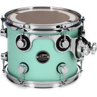 DW Performance Series Mounted Tom - 8 x 10 inch - Satin Sea Foam - Sweetwater Exclusive