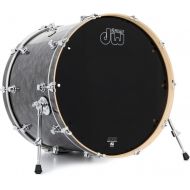 DW Performance Series Bass Drum - 18 x 24 inch - Black Diamond FinishPly