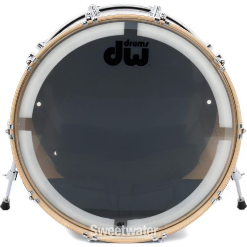  DW Performance Series Bass Drum - 18 x 24 inch - Black Diamond FinishPly