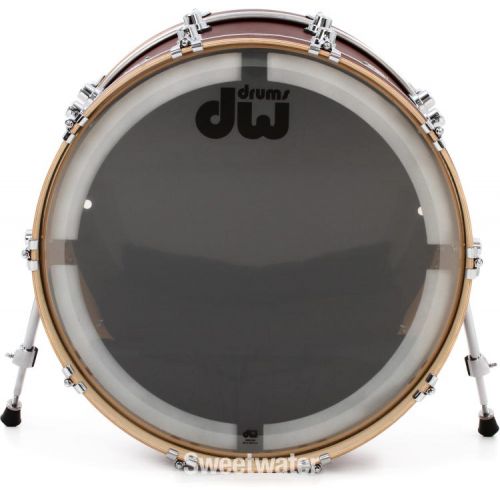  DW Performance Series Bass Drum - 14 x 22 inch - Tobacco Satin Oil