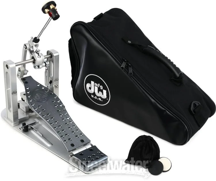  DW DWCPMDDGR MDD Machined Direct Drive Single Bass Drum Pedal - Gun Metal