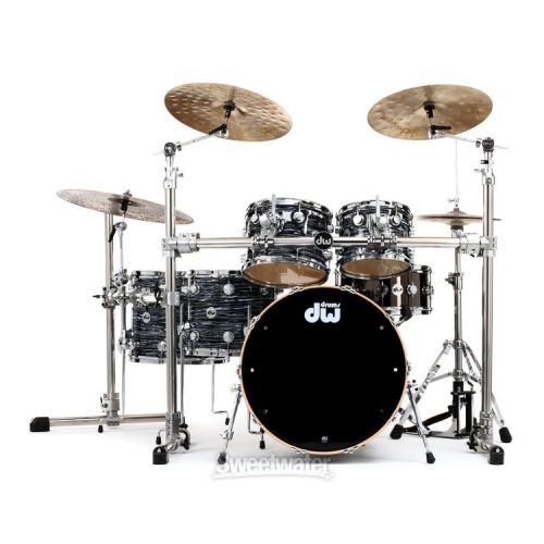  DW Collector's Series 5-piece Shell Pack - Black Oyster FinishPly