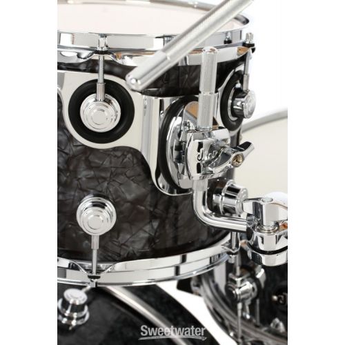  DW Performance Series 5-piece Shell Pack with 22 inch Bass Drum - Black Diamond FinishPly