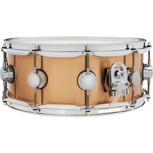  DW Collector's Series Bronze Snare Drum - 5.5 x 14-inch - Brushed