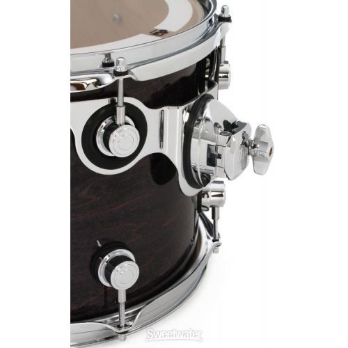  DW Performance Series Mounted Tom - 9 x 12 inch - Ebony Stain Lacquer