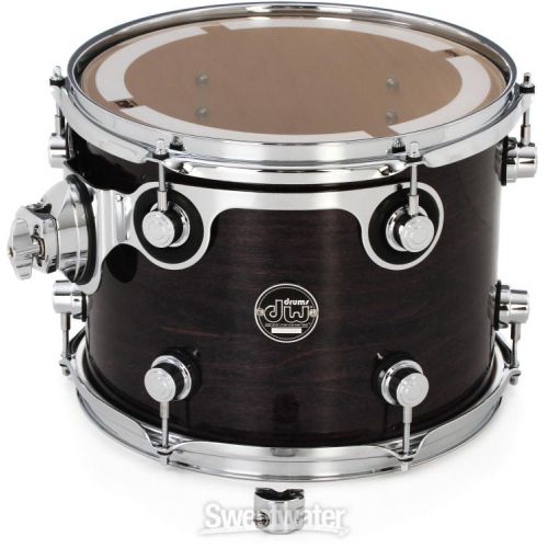  DW Performance Series Mounted Tom - 9 x 12 inch - Ebony Stain Lacquer
