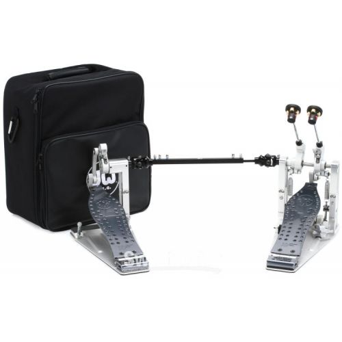  DW DWCPMDD2XF MDD Machined Direct Drive Double Bass Drum Pedal with Extended Footboard - Polished