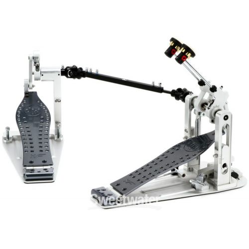  DW DWCPMDD2XF MDD Machined Direct Drive Double Bass Drum Pedal with Extended Footboard - Polished