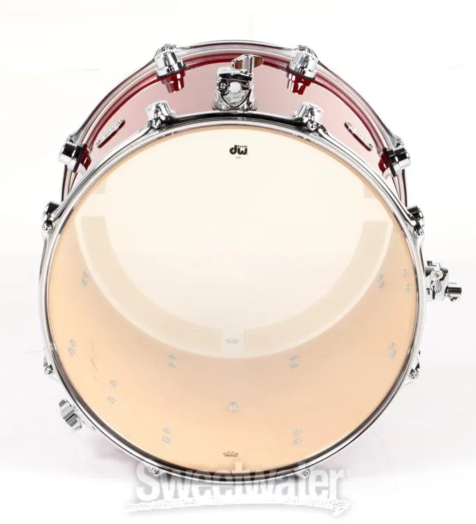  DW Performance Series Floor Tom - 14 x 16 inch - Cherry Stain Lacquer Used