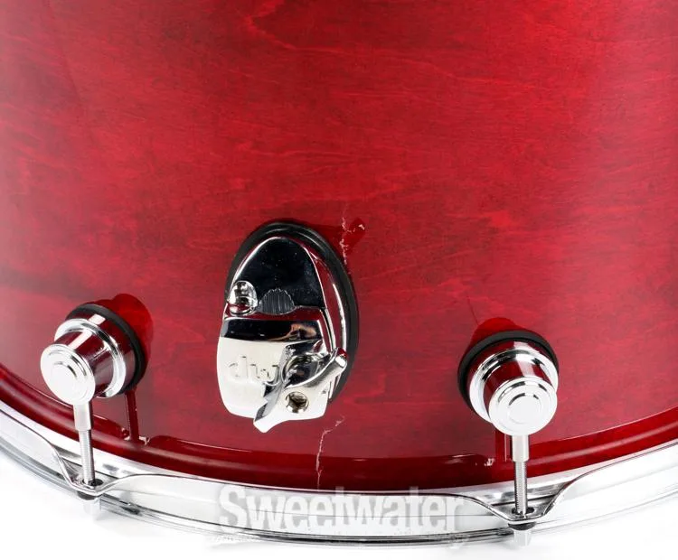  DW Performance Series Floor Tom - 14 x 16 inch - Cherry Stain Lacquer Used