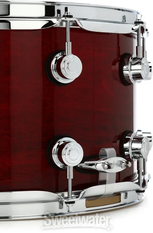  DW Performance Series Snare Drum - 8 x 14-inch - Cherry Stain Lacquer