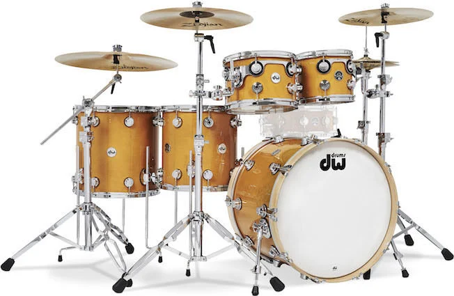  DW Collector's Series Santa Monica 5-piece Shell Pack - Butterscotch