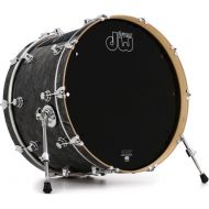 DW Performance Series Bass Drum - 14 x 22 inch - Black Diamond FinishPly