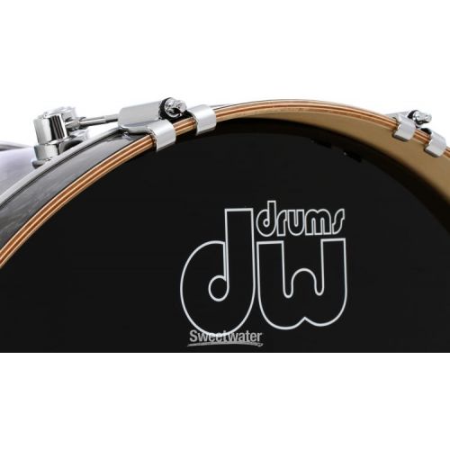  DW Performance Series Bass Drum - 14 x 22 inch - Black Diamond FinishPly