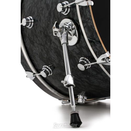  DW Performance Series Bass Drum - 14 x 22 inch - Black Diamond FinishPly