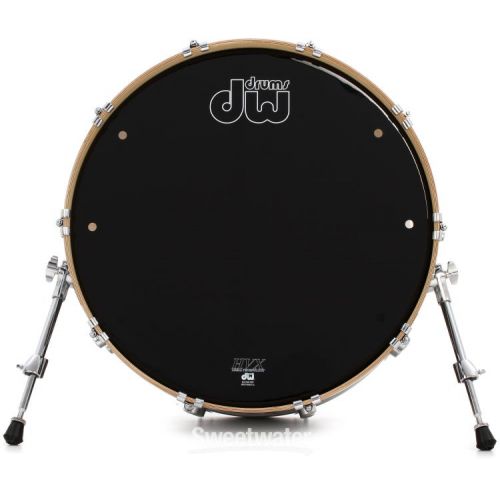  DW Performance Series Bass Drum - 14 x 22 inch - Black Diamond FinishPly