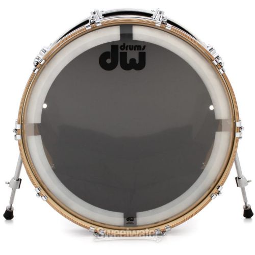  DW Performance Series Bass Drum - 14 x 22 inch - Black Diamond FinishPly