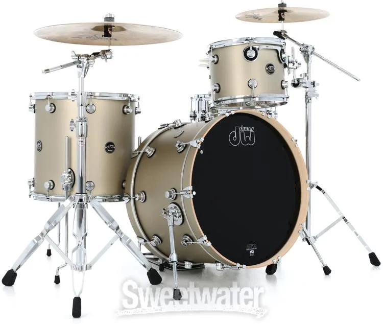  DW Performance Series 3-piece Shell Pack - Gold Mist