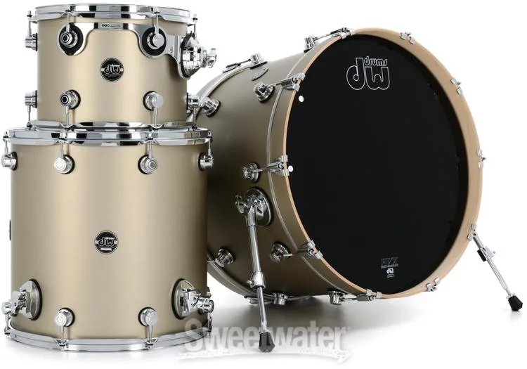  DW Performance Series 3-piece Shell Pack - Gold Mist